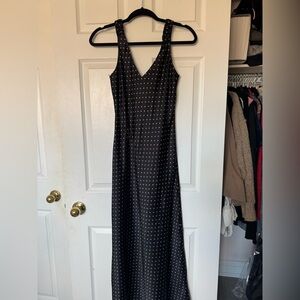 Zara Black and White Maxi Dress